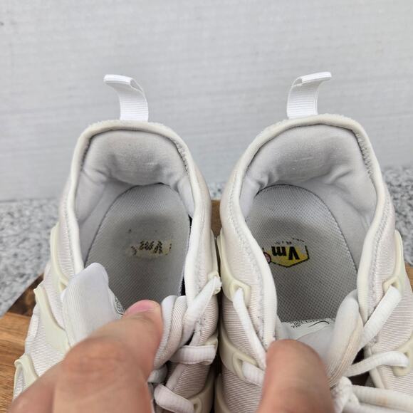 Nike Mens 12 Air Vapormax Plus White Athletic Daily Casual Sneaker 924453-100 - Picture 11 of 12